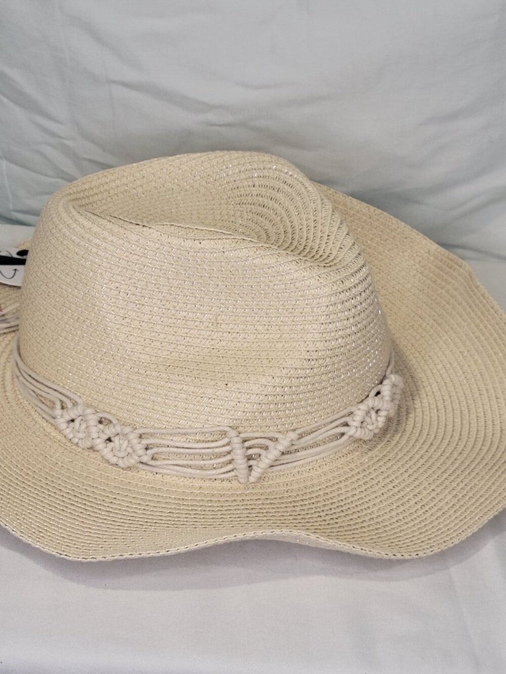 David and Young (D&Y) paper blend wire brim sun hat